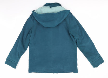 Womens UK Size 14 EWM Blue Anorak Coat