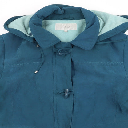 Womens UK Size 14 EWM Blue Anorak Coat