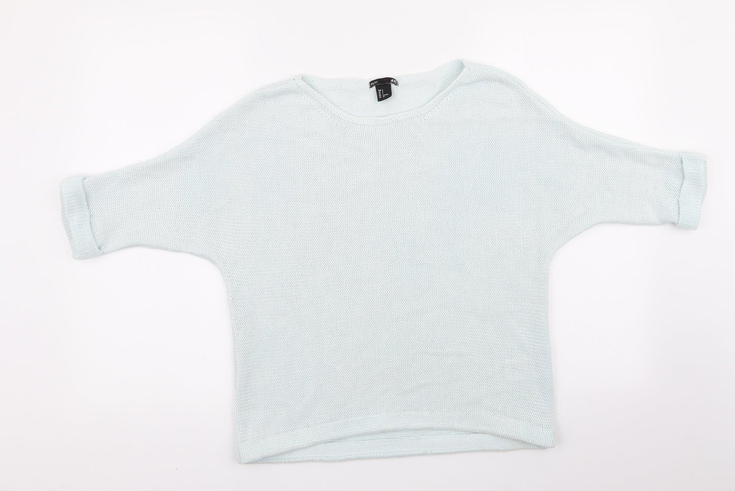 Womens UK Size 6 H&M Blue Pullover Jumper