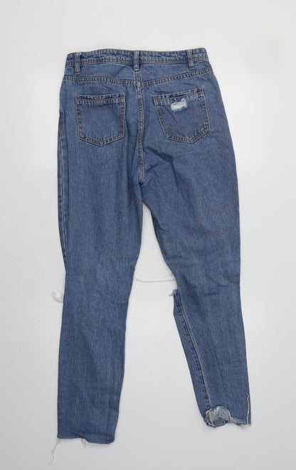 The RocknRev Womens Blue  Cotton Skinny Jeans Size 8 L29 in Regular