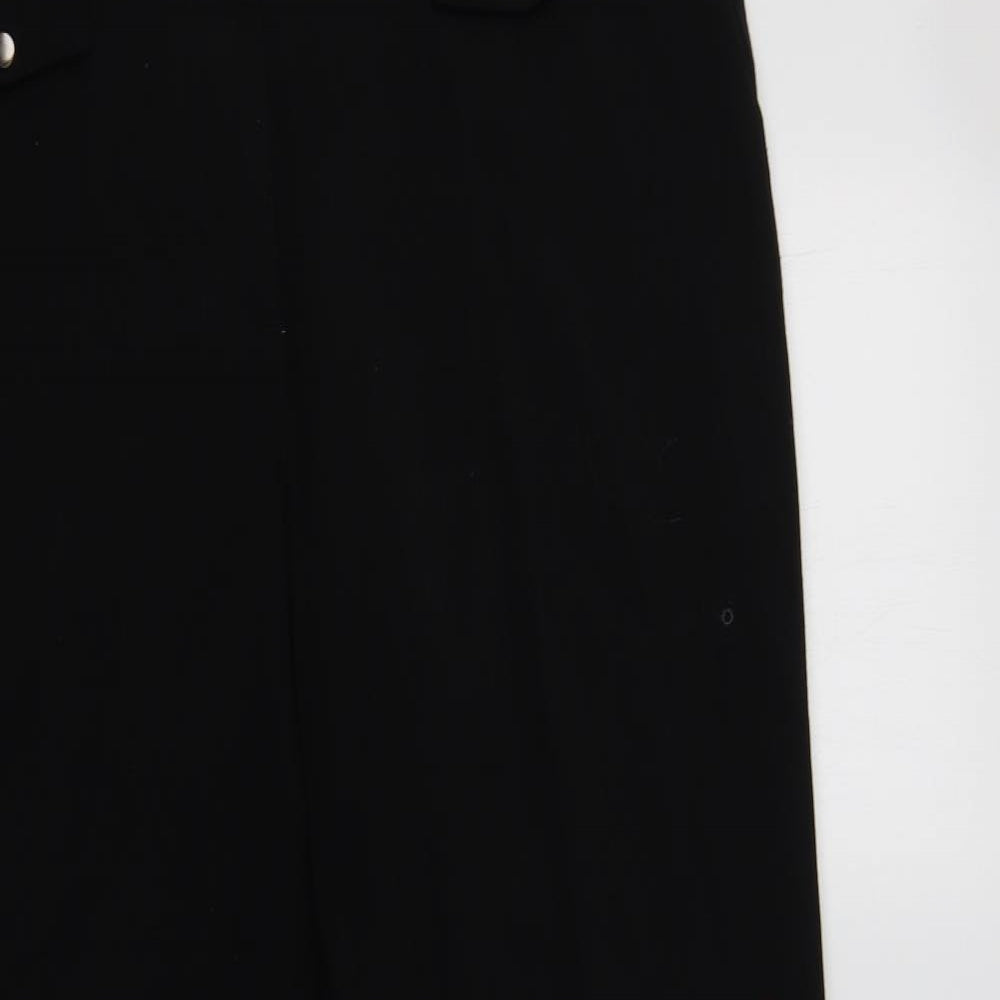 Avenue Womens Black  Polyester Dress Pants Trousers Size 16 L30 in Regular