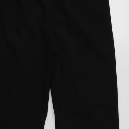 Womens UK Size 10 NEXT Regular Fit Dress Pants Black Trousers