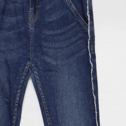 Y.F.K. Girls Blue  Cotton Jegging Jeans Size 11-12 Years  Regular