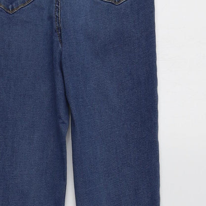 Primark Womens Blue  Cotton Jegging Jeans Size 12 L29 in Regular