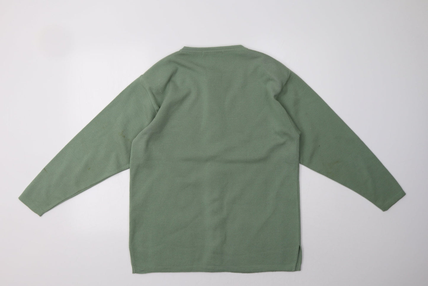 Womens UK Size M Sarah Dunnway Green Cardigan Jumper