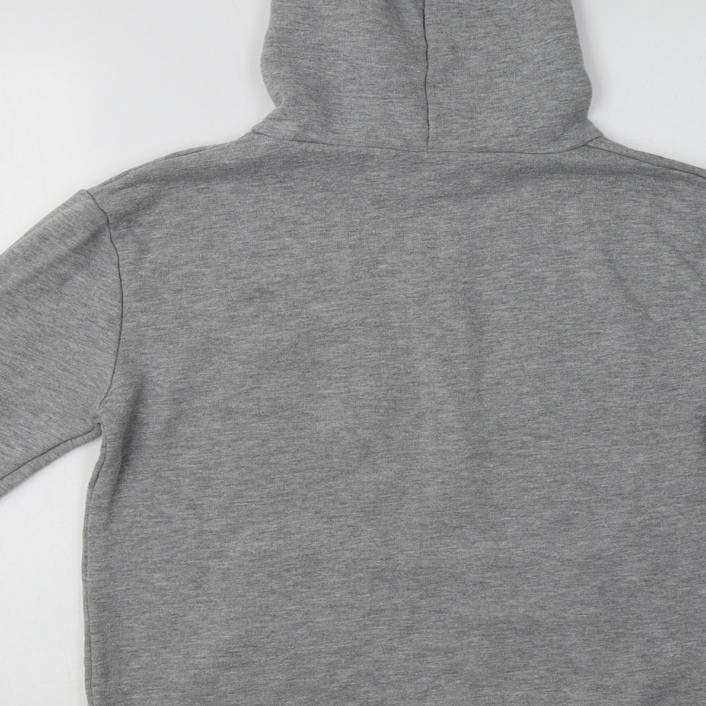 Primark Girls Grey  Cotton Pullover Hoodie Size 13-14 Years   - London