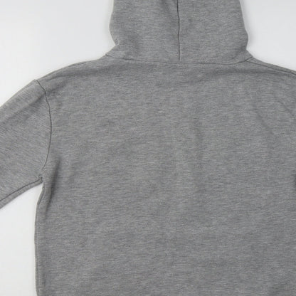 Primark Girls Grey  Cotton Pullover Hoodie Size 13-14 Years   - London