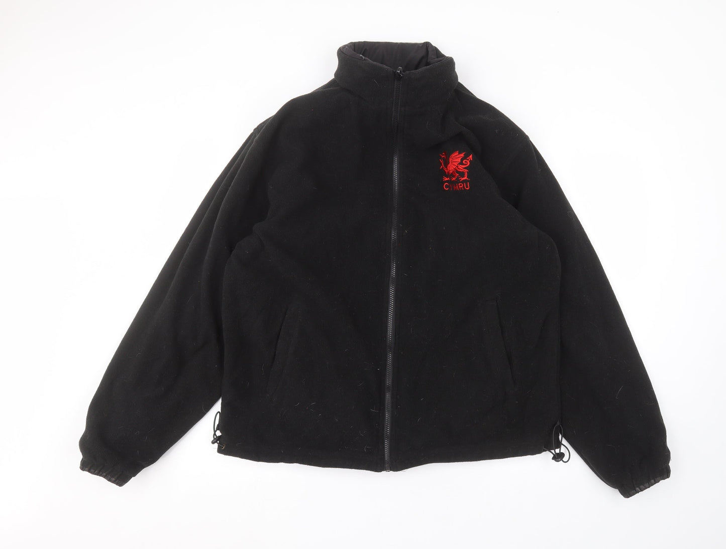 Mens UK Size M Preworn Black Jacket