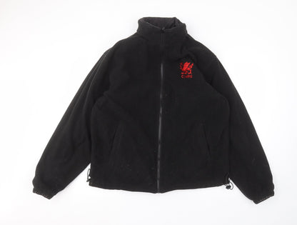 Mens UK Size M Preworn Black Jacket