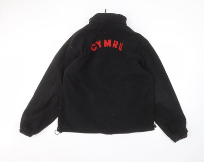 Mens UK Size M Preworn Black Jacket