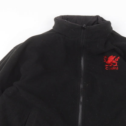 Mens UK Size M Preworn Black Jacket