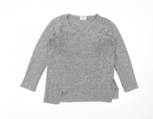 Womens UK Size M Matalan Grey Pullover Jumper