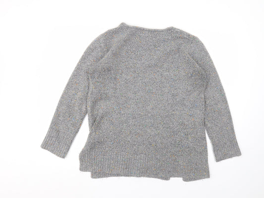 Womens UK Size M Matalan Grey Pullover Jumper