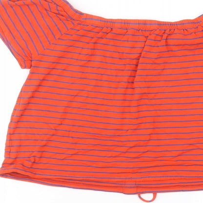 Womens UK Size 8 NEXT Red Basic T-Shirt
