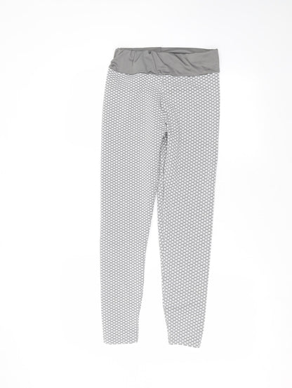 Womens UK Size M Preworn  Jogger White Leggings