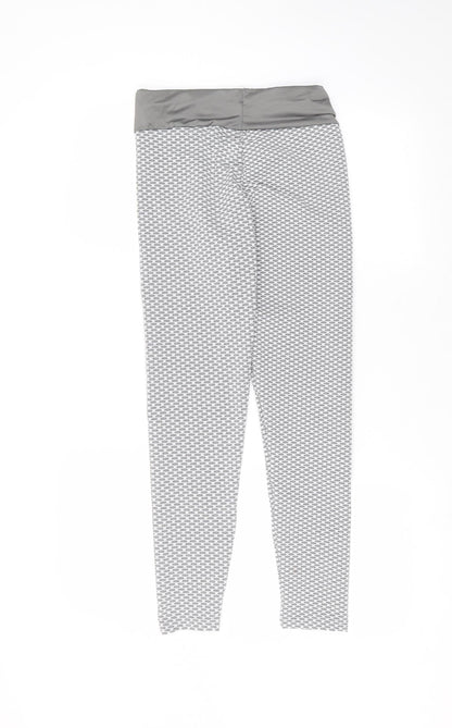 Womens UK Size M Preworn  Jogger White Leggings