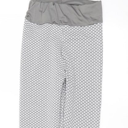Womens UK Size M Preworn  Jogger White Leggings