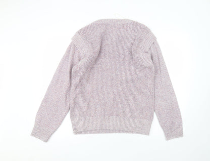 Womens UK Size L Matalan Purple Pullover Jumper