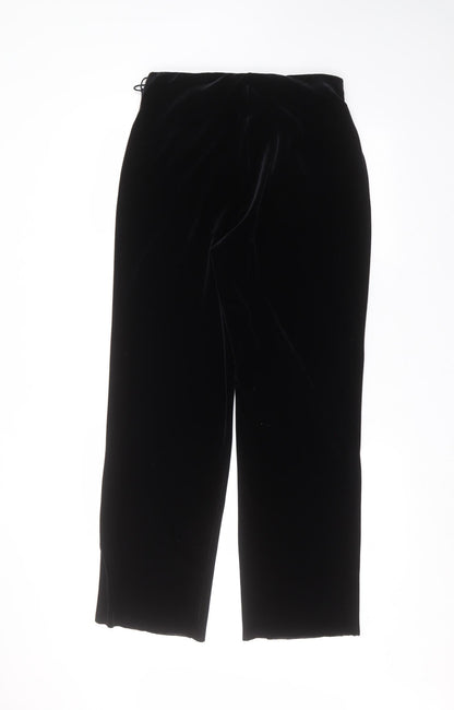 Principles Womens Black  Polyester Trousers  Size 14 L26 in Regular