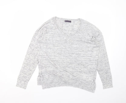 Womens UK Size 14 Marks and Spencer Grey Basic T-Shirt