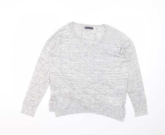 Womens UK Size 14 Marks and Spencer Grey Basic T-Shirt