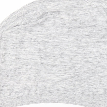Womens UK Size 14 Marks and Spencer Grey Basic T-Shirt
