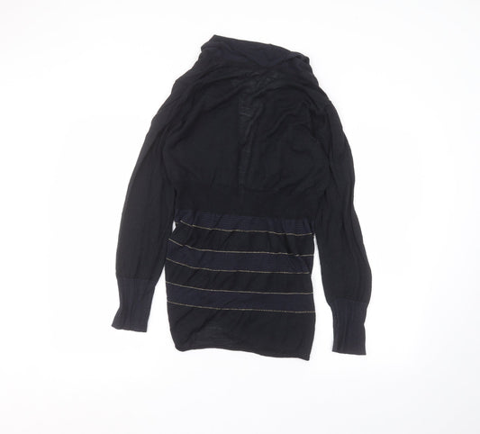 Womens UK Size 12 Per Una Blue Cardigan Jumper