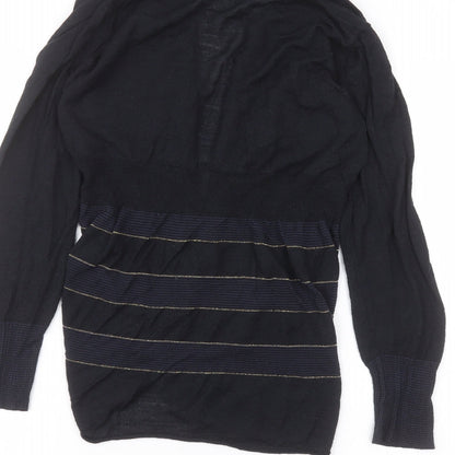 Womens UK Size 12 Per Una Blue Cardigan Jumper