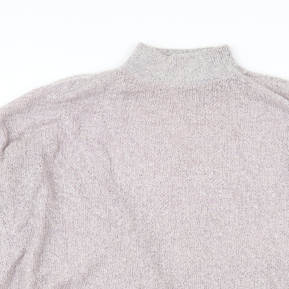 Womens UK Size L Warehouse Purple Pullover Jumper