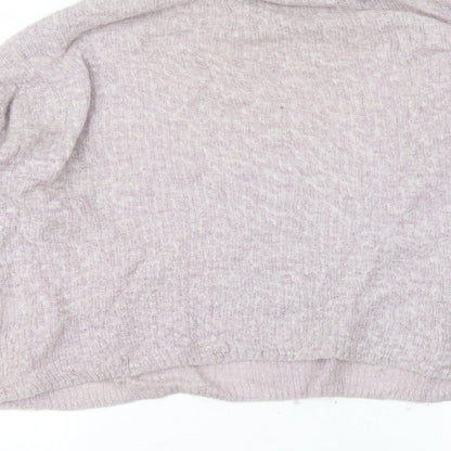 Womens UK Size L Warehouse Purple Pullover Jumper