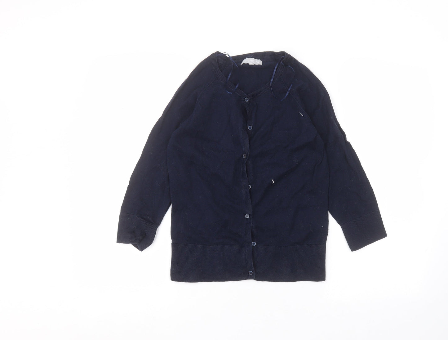 Womens UK Size 10 Debinhams Blue Cardigan Jumper