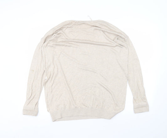 Womens UK Size M Wallis Beige Pullover Jumper