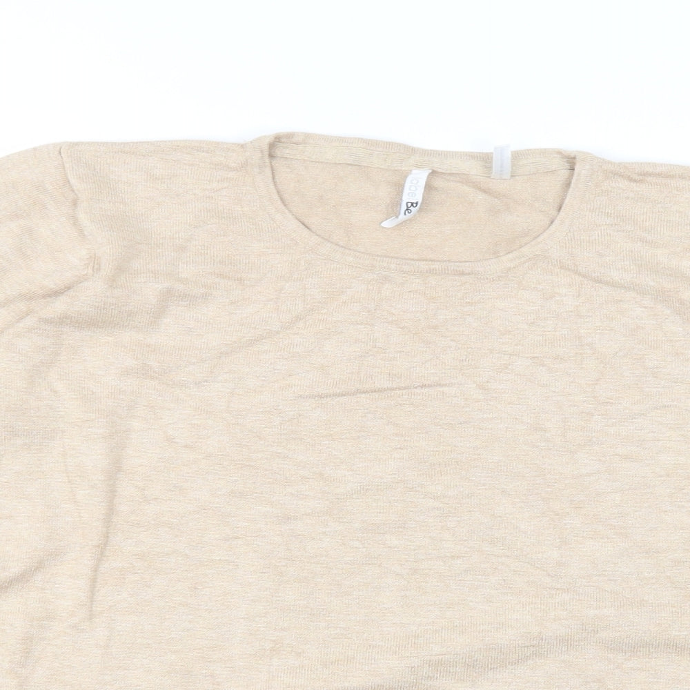 Womens UK Size 20 label be Beige Basic T-Shirt