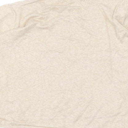 Womens UK Size 20 label be Beige Basic T-Shirt