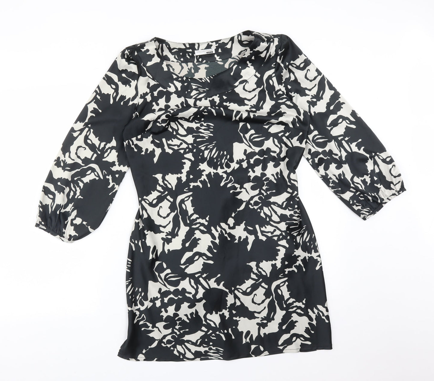 George Womens Multicoloured Floral Polyester A-Line  Size 12