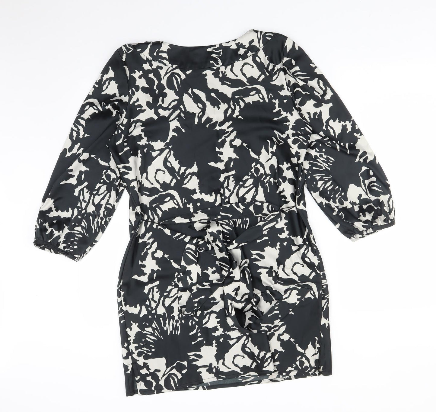 George Womens Multicoloured Floral Polyester A-Line  Size 12