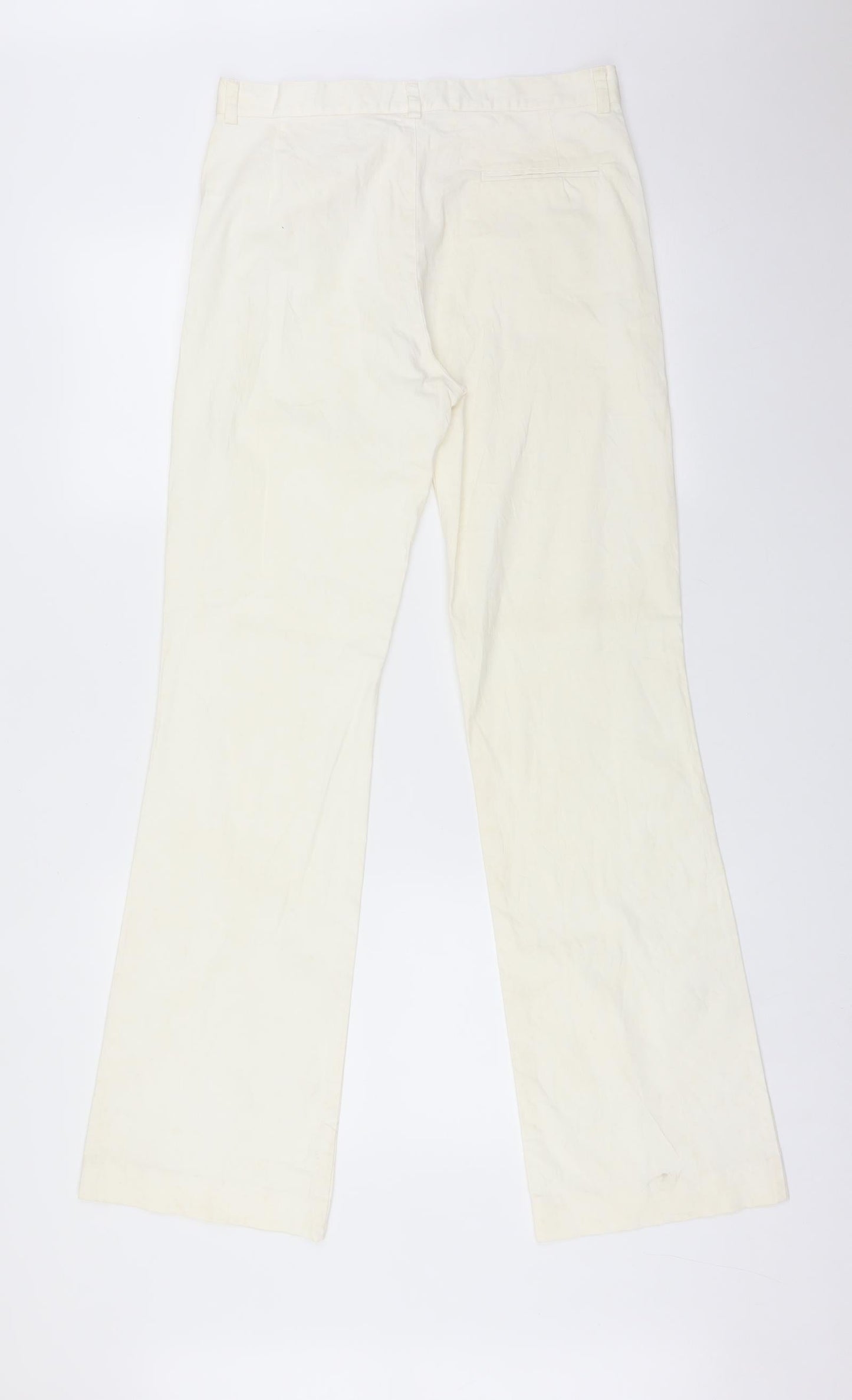Womens UK Size 12 SAVIDA Regular Fit  Yellow Trousers