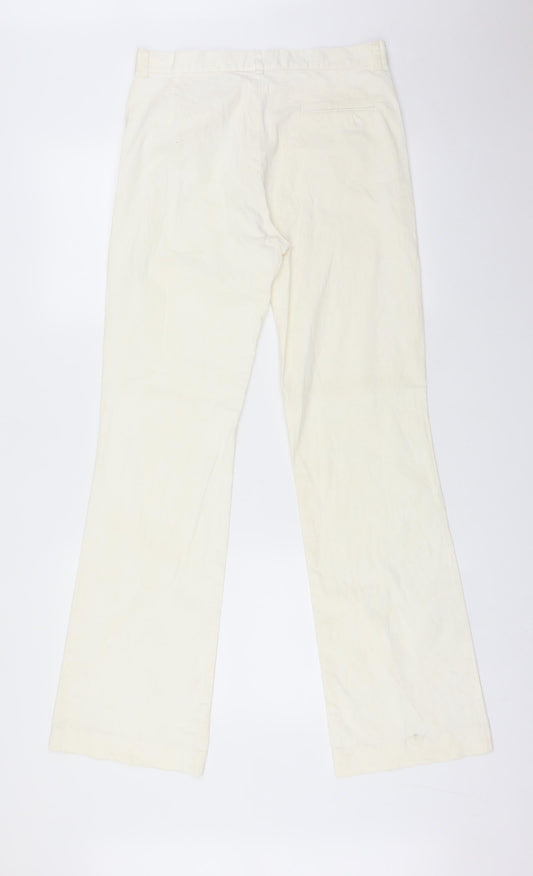 Womens UK Size 12 SAVIDA Regular Fit  Yellow Trousers