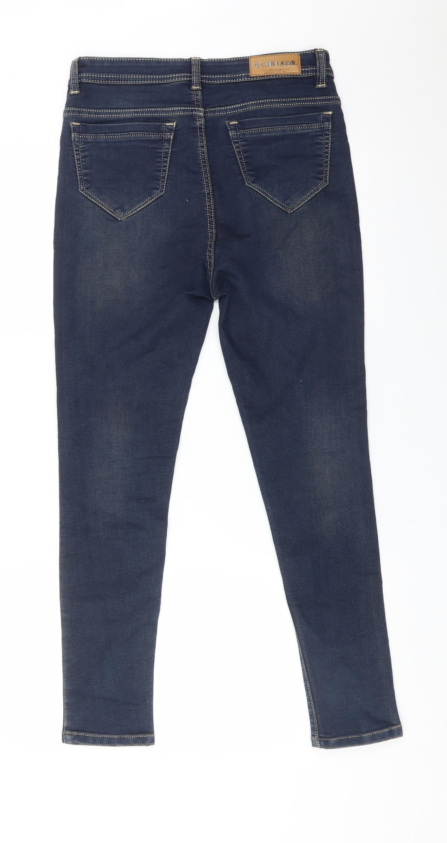 US POLO Womens Blue   Skinny Jeans Size 30 L27 in Regular