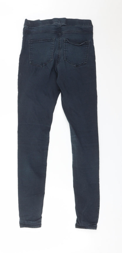 Womens UK Size 6 H&M Regular Fit Jegging Blue Jeans