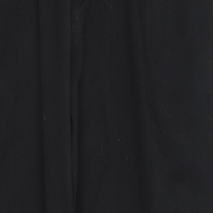 Russums Mens Black  Polyester Trousers  Size M L26 in Regular