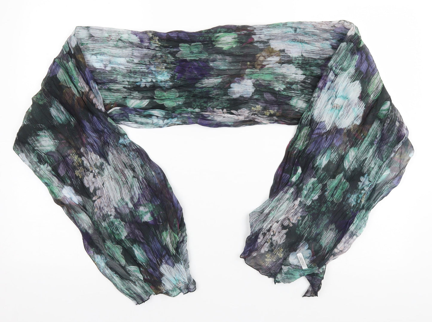 CC Unisex Multicoloured Floral Polyester  Scarf