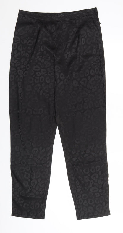 Womens UK Size 12 I SAW IT FIRST Regular Fit  Black Trousers