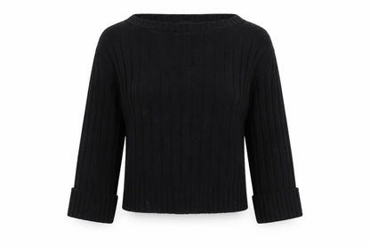 Womens UK Size M PRETTYLITTLETHING Black Pullover Jumper