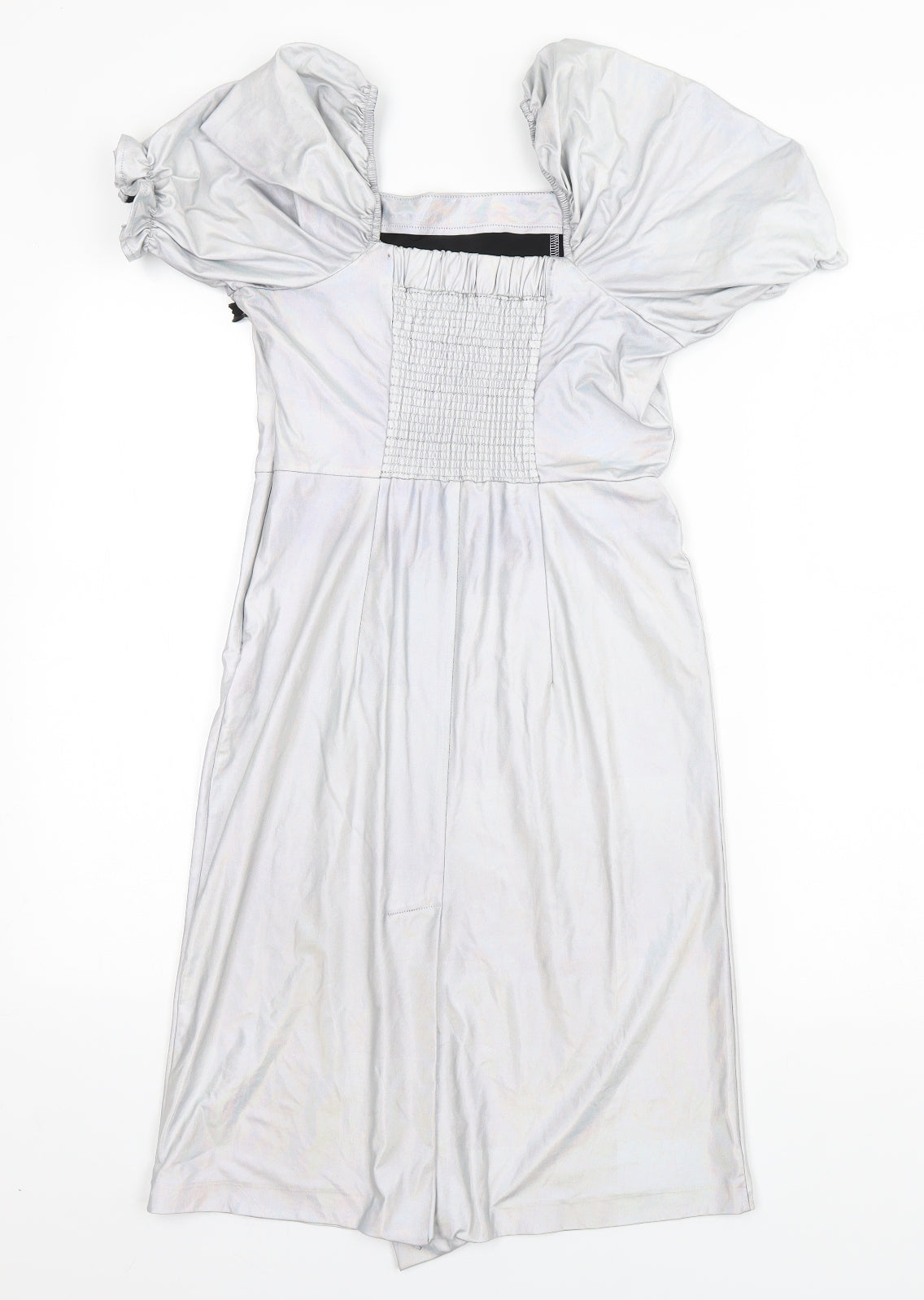 JARH MARC Womens Silver  Polyester A-Line  Size M