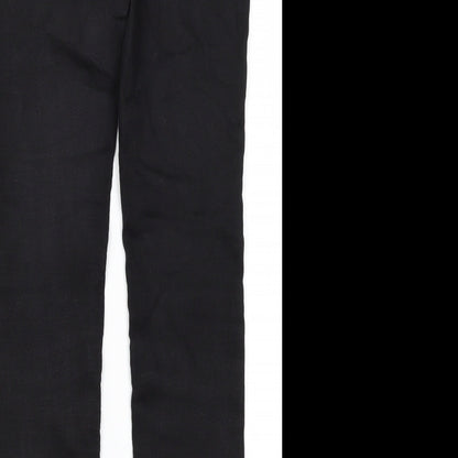 Debenhams Womens Black  Cotton Jegging Jeans Size 10 L29 in Regular