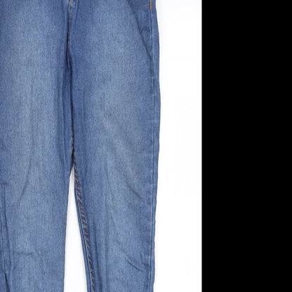 Pretty Little Thing Womens Blue  Cotton Skinny Jeans Size 6 L27 in Regular