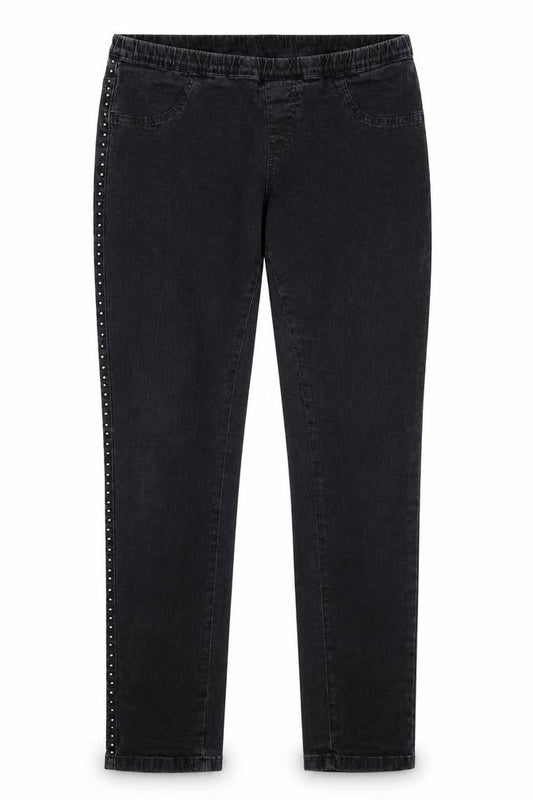 Womens UK Size 16 Authentic Denim Regular Fit Skinny Grey Jeans