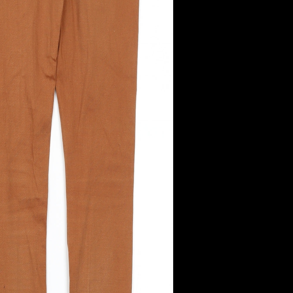 Womens UK Size 10 Urban Bliss Regular Fit  Brown Trousers