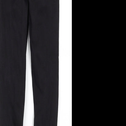New Look Womens Black  Cotton Skinny Jeans Size 6 L25.5 in Regular